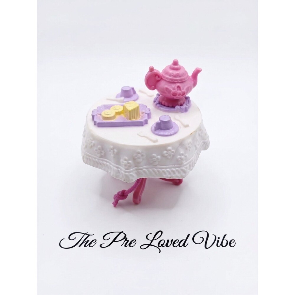 Fisher Price Loving Family Dollhouse TOY TEA TABLE for PLAY ROOM w/ TEA POT